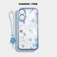 ราคา YBD สําหรับ Honor X7B Play 50 Plus Play 8T Honor 90 สมาร์ท Honor 90 Lite X5 Plus X7A X7 Plus Play 7T เคสโทรศัพท์สดฤดูใบไม้ผลิผีเสื้อสีขาว (42105020314)