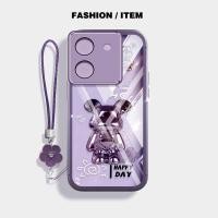 ราคา YBDปลอกใสสําหรับXiaomi POCO M7 Pro 5G POCO M7 4G Gildedผีเสื้อหมีป้องกันเปลือกเดิม (53300657758)