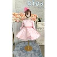 ราคา ชุดราตรีเด็ก หน้าร้านอยู่รัชดา ลองได้ถ่ายรูปจากชุดจริง W18972 สีชมพู แขนยาว กระโปรงสั้นฟู น่ารักมาก (27455171084)