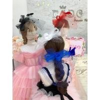 ราคา sคาดผมเด็ก หน้าร้านอยู่รัชดา KF676 กิ๊ฟผมเด็กโบว์เด้งตาข่ายประดับขนนก (24863050872)