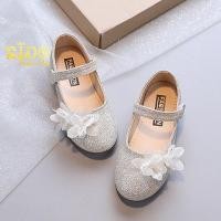 ราคา รองเท้าเด็กออกงาน หน้าร้านอยู่รัชดา ลองได้ H113 สีครีม แต่งดอกไม้ด้านหน้า (22054239455)