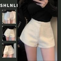 ราคา กางเกงขาสั้นทรงเอเอวสูงสำหรับผู้หญิง ดีไซน์เรียบง่าย มีความยืดหยุ่น สไตล์ลำลองเหมาะสำหรับฤดูใบไม้ร่วงและฤดูหนาว (28191111306)