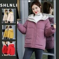 ราคา เสื้อกันหนาวสำหรับผู้หญิง แบบหนาและอบอุ่น ออกแบบสไตล์เกาหลี พร้อมแขนยาว ใช้งานได้หลากหลายโอกาสในฤดูหนาว (44111742014)