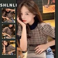 ราคา เสื้อยืดแขนสั้นสไตล์เกาหลีสำหรับฤดูร้อน มีกระดุมด้านหน้า (44110997141)