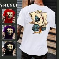 ราคา เสื้อยืดคอกลม สีแดง ไซส์ใหญ่ ใส่สบาย อเนกประสงค์ สำหรับฤดูร้อน (43612551098)