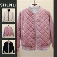 ราคา เสื้อแจ็คเก็ตสั้นลายสก็อตสำหรับผู้หญิง สไตล์ slim fit หนามาก คอกลม อเนกประสงค์ เหมาะสำหรับฤดูฝนถึงฤดูหนาว (42564068178)