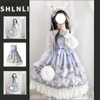 ราคา ชุดเดรสโลลิต้าน่ารัก พิมพ์ลายหวาน มีโบว์และกระโปรงพอง (42268517928)
