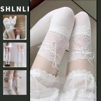ราคา สีทึบโลลิต้าลูกไม้ลูกไม้เหนือเข่าถุงเท้าสําหรับฤดูร้อนหวานโบว์ถุงน่องบางบางสําหรับผู้หญิง (41809111896)