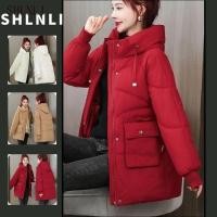 ราคา เสื้อแจ็คเก็ตผู้หญิงสไตล์เกาหลี หนา มีฮู้ดและแขนยาว สไตล์โคเรียนพร้อมขนแกะ กันหนาวได้อย่างดี (41418324800)