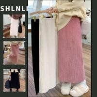 ราคา กระโปรงทรงเอเอวสูงยืดหยุ่นทำจากผ้าลูกฟูก สไตล์ตรงบางเบาสำหรับฤดูใบไม้ผลิและฤดูใบไม้ร่วง (41664984699)