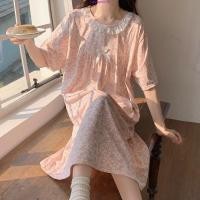 ราคา พร้อมส่งค่ะ ชุดนอนกระโปรงผ้านิ่มใส่เย็นสบายค่ะ (41069204849)