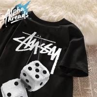 ราคา จัดส่งตลอด 24 ชั่วโมง COTTON เสื้อยืด oversize dice แขนสั้น คอกลม แฟชั่น แนวสตรีท ใส่สบาย ใส่ได้ทั้งชาย หญิง 21 (24744141873)
