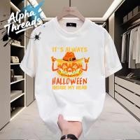 ราคา จัดส่งตลอด 24 ชั่วโมง Alpha Threads เสื้อฮาโลวีน HALLOWEEN ชุดฮาโลวีน พิมพ์ลายฟักทองฮาโลวีน เหมาะกับปาร์ตี้ฮาโลวีน Y8 (40017298382)