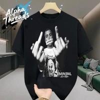 ราคา จัดส่งตลอด 24 ชั่วโมง สกรีนลายเท่ๆ เสื้อยืดสตรีทแฟชั่นเมกาสุดฮิต โอเวอร์ไซส์ เสื้อผู้ชายคนอ้วน สีดำเท่ๆ (41601822771)