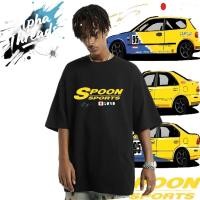 ราคา จัดส่งตลอด 24 ชั่วโมง Alpha Threads เกาหลี ย้อน ยุค รถแข่ง ร้อนสุดๆ สมัย กระแสน้ําขึ้นน้ําลง แขนสั้น เสื้อยืด (44258987074)