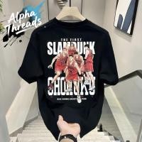 ราคา เสื้อยืด Oversize Slam Dunk t shirt cotton100 เสื้อยืดโอเวอร์ไซส์ คอกลม พลัสไซส์ เสื้อ แฟชั่น 2025 (48250853959)
