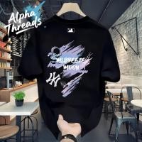 ราคา จัดส่งตลอด 24 ชั่วโมง Outlets MLB Astronaut Distro เสื้อยืดผู้ชายผู้หญิงขนาดใหญ่ Boxy Fit T (43761602640)