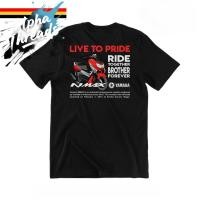 ราคา จัดส่งตลอด 24 ชั่วโมง Yamaha Nmax Pride เสื้อยืดรถจักรยานยนต์เสื้อยืด Cb Gl Mp เสื้อยืด Honda Harley 750 คลาสสิก (43714140903)