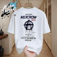 ราคา จัดส่งตลอด 24 ชั่วโมง เสื้อยืดผู้ชายเท่ๆ oversize คอกลม แขนสั้น สกรีนลายเท่ๆ เสื้อยืดแฟชั่นผู้ชายแนวสตรีท สกรีนหน้าหลัง (43555986443)