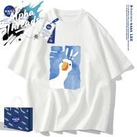 ราคา จัดส่งตลอด 24 ชั่วโมง สินค้าพร้อมส่ง เสื้อยืดคอกลมลายร่วมกับ NASA ใส่ได้ทั้งชายและหญิง เหมาะสำหรับเยาวชน (43553540736)