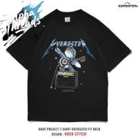 ราคา จัดส่งตลอด 24 ชั่วโมง EVERESTER เสื้อยืด เสื้อคอฟิต Heavy เสื้อผู้ชาย Oversize Rock Stitch (43057015546)