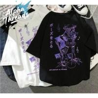 ราคา จัดส่งตลอด 24 ชั่วโมง Alpha Threads เสื้อการ์ตูน อนิเมะ มังงะ ญี่ปุ่น เสื้อยืดสกรีนลาย (42610316180)