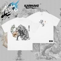 ราคา จัดส่งตลอด 24 ชั่วโมง KARIMAKE Black Myth Wukong Poison Enemy King Oversize New Element Print High (42607405334)