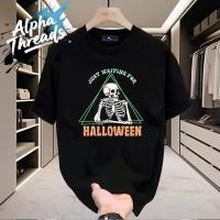 ราคา จัดส่งตลอด 24 ชั่วโมง Alpha Threads เสื้อฮาโลวีน HALLOWEEN ชุดฮาโลวีน พิมพ์ลายฟักทองฮาโลวีน เหมาะกับปาร์ตี้ฮาโลวีน Y3 (42517272856)