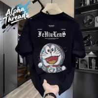 ราคา จัดส่งตลอด 24 ชั่วโมง Alpha Threads เสื้อยืดขนาดใหญ่ โดราเอมอน เสื้อยืดผู้หญิงขนาดใหญ่แขนสั้นคอกลมเสื้อยืดแฟชั่นบุรุษ (42359093541)
