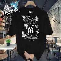 ราคา จัดส่งตลอด 24 ชั่วโมง Alpha Threads Outlets Distro MLB Pigeon เสื้อยืดผู้ชายผู้หญิงขนาดใหญ่ Boxy Fit T เสื้อ (42162287878)