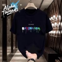 ราคา จัดส่งตลอด 24 ชั่วโมง Summer Unisex Mens Womens T shirt Loose Short Sleeve Trend American Brand (42061236744)