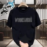 ราคา จัดส่งตลอด 24 ชั่วโมง วินเทจ สไตล์สตรีท เสื้อยืด oversize WINNLLANDOO พิมพ์ลาย ผ้าไหมนม ยืดหยุ่น ไม่ต้องรีด unisex (41910509895)