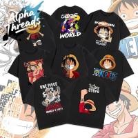 ราคา จัดส่งตลอด 24 ชั่วโมง Alpha Threads เสื้อยืด oversize unisex ลาย Luffy การ์ตูน อนิเมะ วันพีช ใส่สบาย สไตล์เกาหลี (41359189793)