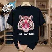 ราคา จัดส่งตลอด 24 ชั่วโมง เสื้อยืดผู้ชาย สกรีนลายแฟชั่นเสือเท่ๆ oversize คอกลม แขนสั้น เสื้อยืดสตรีทแฟชั่นผู้ชายสุดฮิต (41208812750)