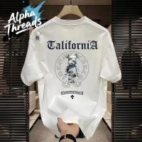 ราคา เสื้อยืดคอกลม แขนสั้นOVERSIZE t shirt พิมพ์ลาย Violent bears เสื้อยืดสตรีทแฟชั่นเท่ๆผู้ชาย เสื้อเมกาสีพื้น สีขาว ดำ (41207624831)