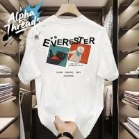 ราคา จัดส่งตลอด 24 ชั่วโมง เสื้อยืดผู้ชาย คอกลม แขนสั้น เสื้อลายแมว สกรีนหน้า หลัง oversize t shirt เสื้อสตรีทแฟชั่นสวยๆ (41108803742)