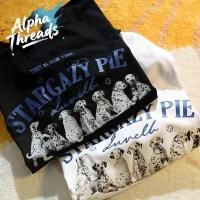 ราคา จัดส่งตลอด 24 ชั่วโมง เสื้อยืดแขนสั้น CMDXY1741 ผู้ชาย ผู้หญิง ลายทาง ตัวอักษร หลวม ลายสกรีน ฤดูร้อน ฤดูใบไม้ผลิ (41008825926)