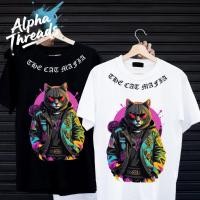 ราคา เสื้อยืดสกรีนลาย THE CAT MAFIA เสื้อยืดผ้า MICRO POLYESTER 100 เสื้อยืดผ้าไมโครโพลีเอสเตอร์ 100 (40759620370)