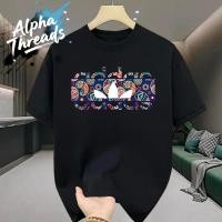 ราคา จัดส่งตลอด 24 ชั่วโมง เสื้อยืดผู้ชาย คอกลม แขนสั้น สกรีนลายแฟชั่นเท่ๆ เสื้อยืดสตรีทแฟชั่นผู้ชายฮิตๆ (40408799965)