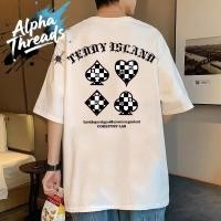 ราคา จัดส่งตลอด 24 ชั่วโมง เสื้อยืดคอกลม แขนสั้น พิมพ์ลายไพ่ สีขาว สไตล์อเมริกัน พลัสไซซ์ โอเวอร์ไซซ์ แฟชั่นฤดูร้อน สําหรับ (40407164995)