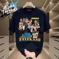 ราคา จัดส่งตลอด 24 ชั่วโมง ส่งจากประเทศไทย T shirt แขนสั้น ลายการ์ตูน OVERSIZE ป๊อปอาย เสื้อยืดทรงหลวมและทันสมัยรูปแบบใหม่ (40159100462)