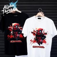 ราคา เสื้อยืดสกรีนลาย CATPOOL เสื้อยืดผ้า MICRO POLYESTER 100 เสื้อยืดผ้าไมโครโพลีเอสเตอร์ 100 (40009650174)