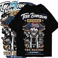 ราคา จัดส่งตลอด 24 ชั่วโมง Alpha Threads เสื้อยืดธีมแข่ง TBS พิมพ์ลายสุนัขและรถจักรยานยนต์ ในสไตล์สตรีท พร้อมการจัดส่งภายใน (28839813780)