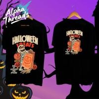 ราคา จัดส่งตลอด 24 ชั่วโมง Alpha Threads เสื้อ HALLOWEEN พิมพ์ลายฟักทองฮาโลวีน เหมาะกับปาร์ตี้ฮาโลวีน เสื้อฮาโลวีน (27840635330)