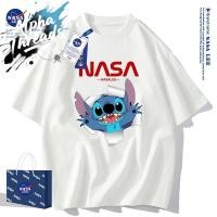 ราคา จัดส่งตลอด 24 ชั่วโมง สินค้าพร้อมส่ง NASA เสื้อยืดแขนสั้น สติทชี่ ใส่ได้ทั้งชายและหญิง (27737288914)