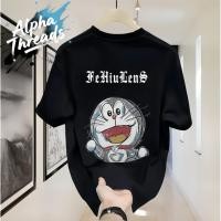 ราคา จัดส่งตลอด 24 ชั่วโมง Outlets Bearbrick Doraemon Heavyweight Kaos Fit T เสื้อผู้ชายผู้หญิงกราฟิก Tee อย่างเป็นทางการ (44411601515)