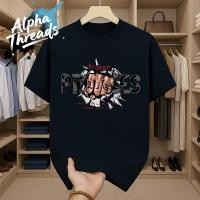 ราคา จัดส่งตลอด 24 ชั่วโมง เสื้อยืดผู้ชาย สกรีนลายสตรีทแฟชั่นสุดฮิต เสื้อคอกลมแขนสั้นเท่ๆ oversizeคนอ้วน เสื้อเทสดี (44110632022)