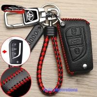 ราคา 3 ปุ่ม เคสกุญแจรถยนต์ Toyota สําหรับ Toyota corolla ALTIS 2010 REVO ALTIS 2014 2019 ปลอกกุญแจหนัง (24138809786)
