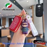 ราคา ใหม่ Perodua สมาร์ทกุญแจรถสําหรับ AXIA ALZA MYVI ATIVA พวงกุญแจกรณี Perodua ฝาครอบกุญแจรีโมทพวงกุญแจ (42607249358)