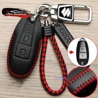 ราคา เคสกุญแจรถ Suzuki สําหรับ Suzuki ciaz WSIFT SX4 S CROSS ปลอกกุญแจหนังวัวพวงกุญแจ (26966595202)